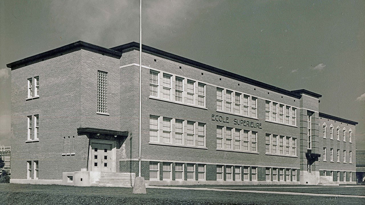 L'École Supérieure autrefois