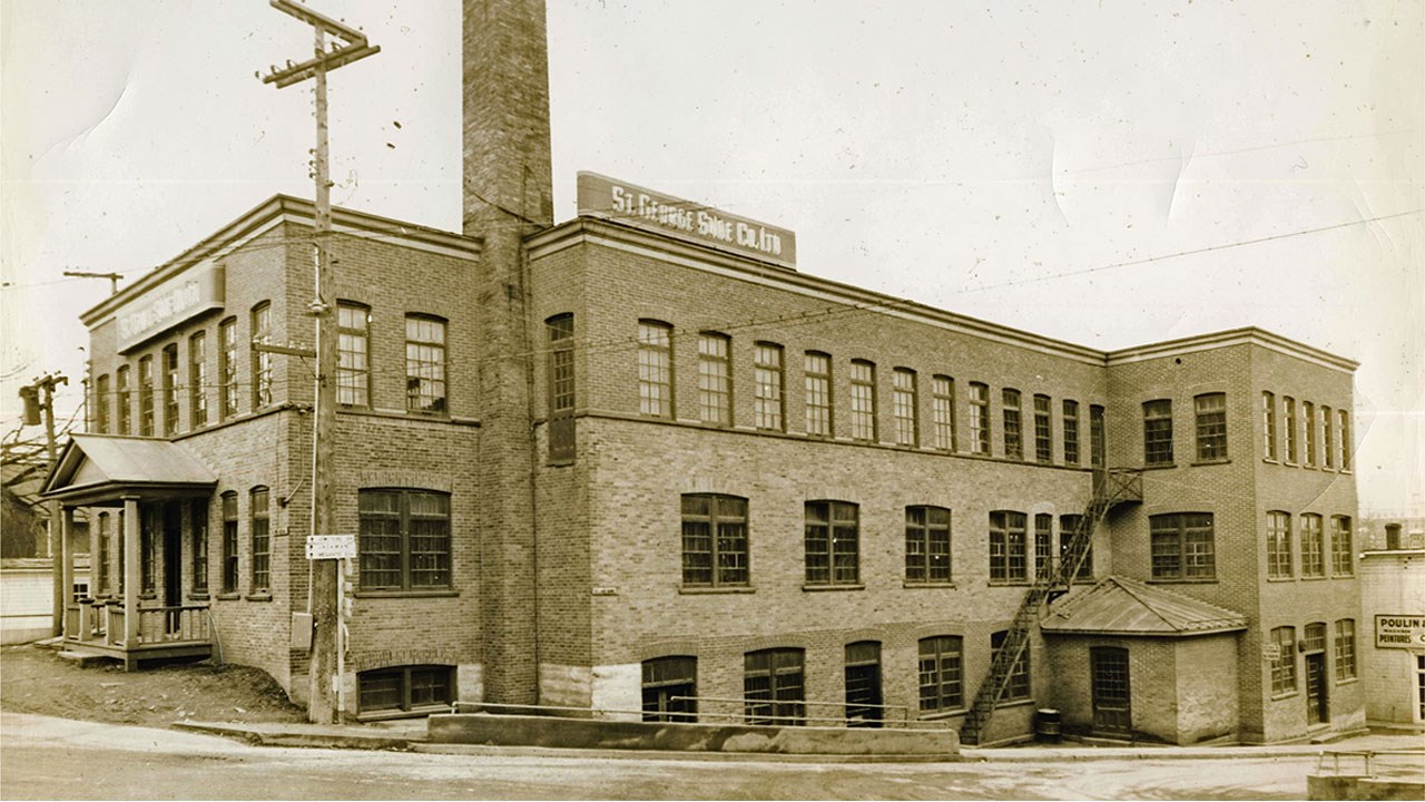 La manufacture St. George Shoe Co Ltd