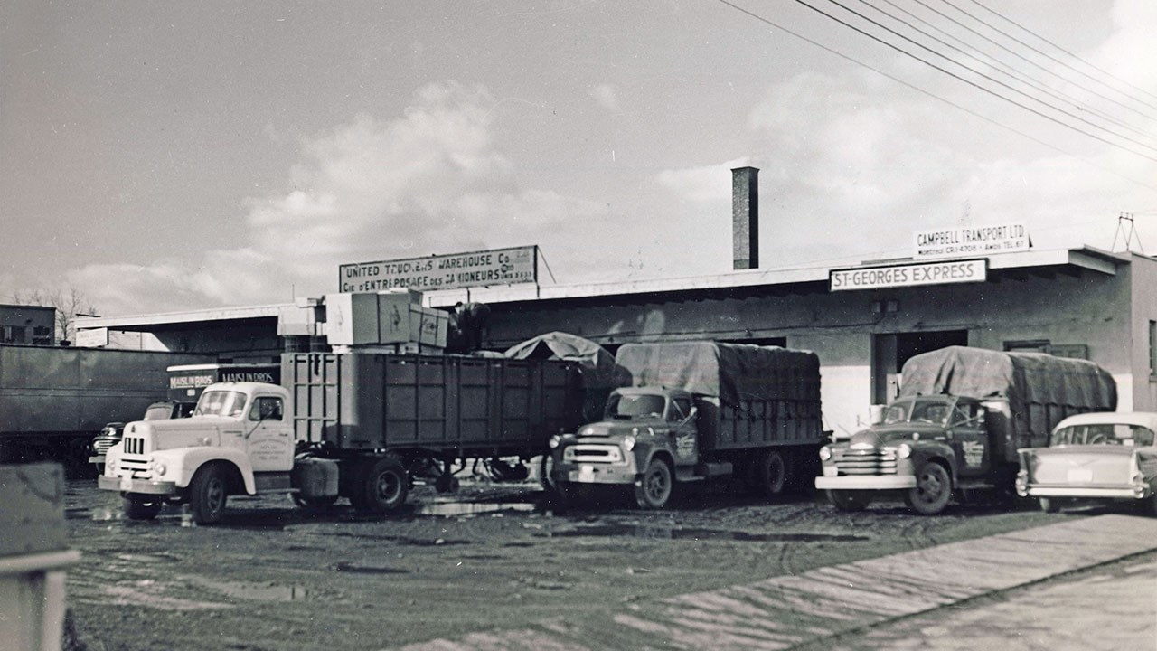 St-Georges Express, ancienne entreprise de transport au siècle dernier