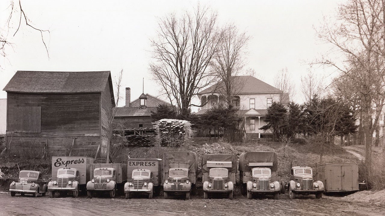 St-Georges Express, ancienne entreprise de transport au siècle dernier