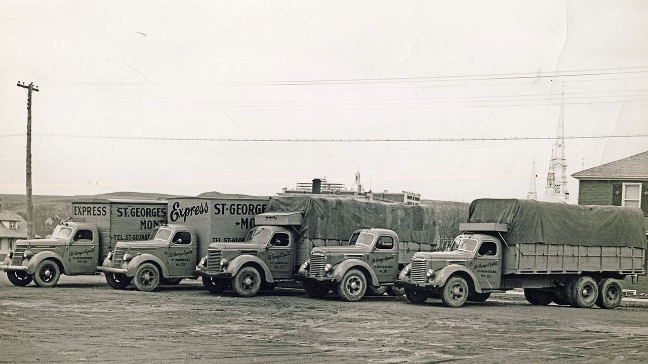 St-Georges Express, ancienne entreprise de transport au siècle dernier