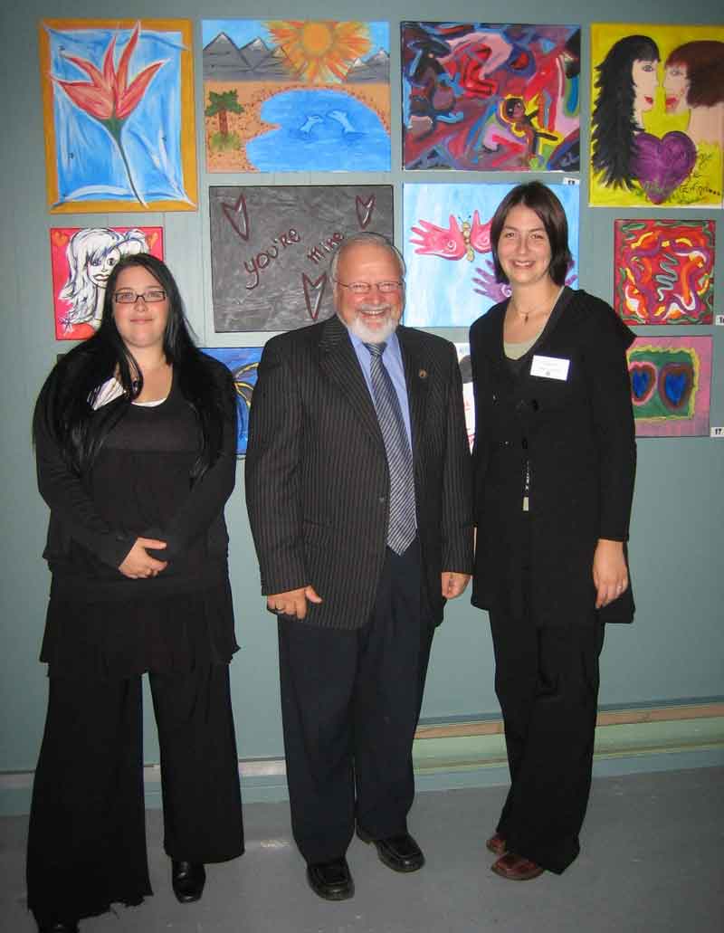 Le talent des jeunes mis de l’avant lors d’un vernissage