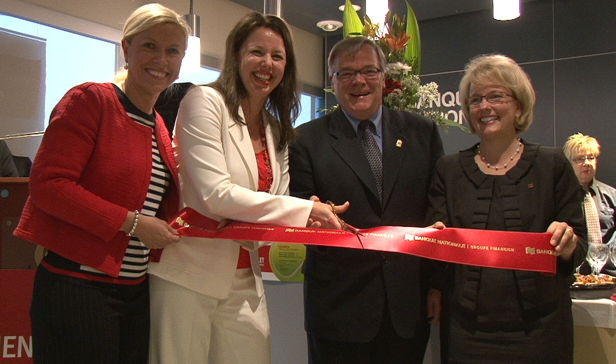 La succursale de la Banque Nationale de Beauceville a inauguré ses nouveaux locaux