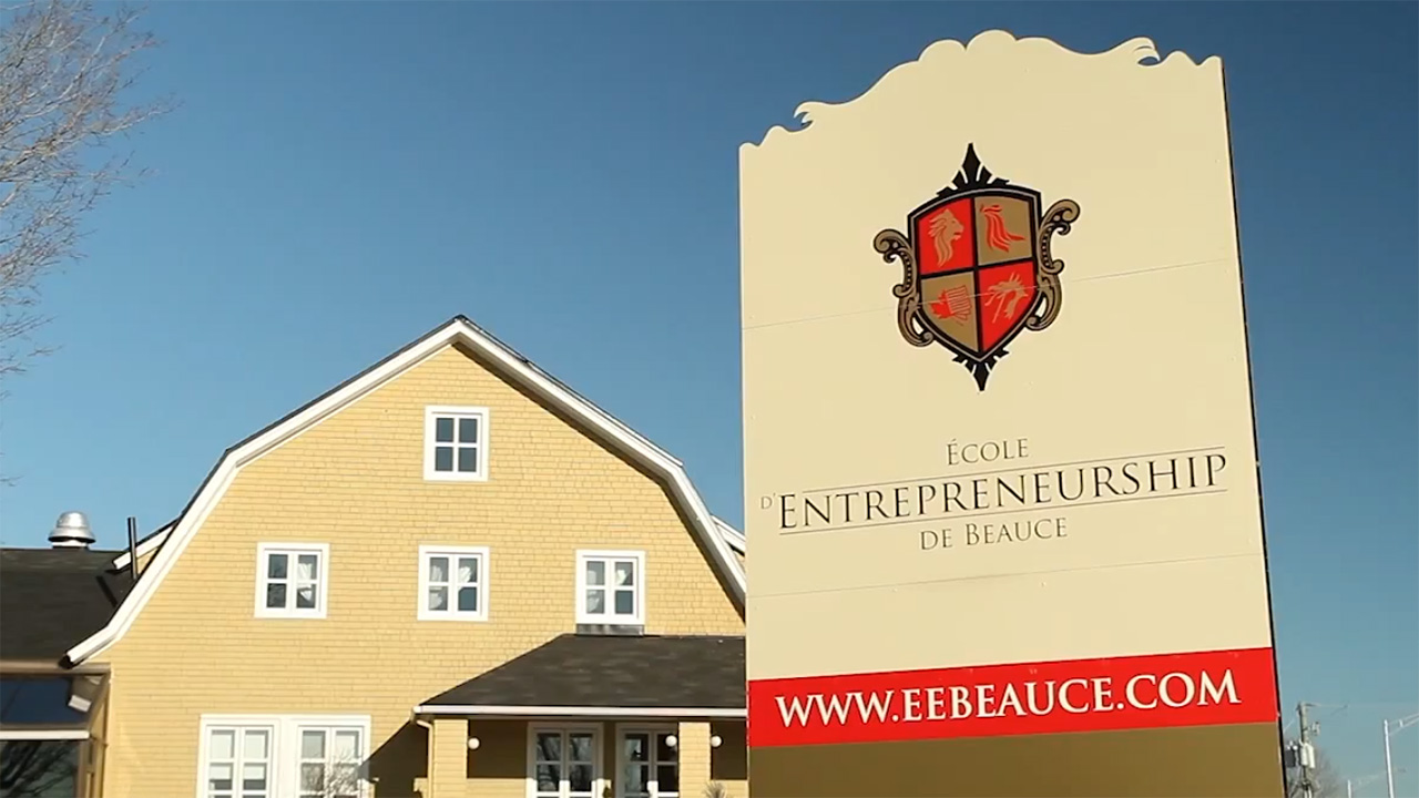 L'École d'Entrepreneurship de Beauce ouvre ses portes au grand public aujourd'hui.