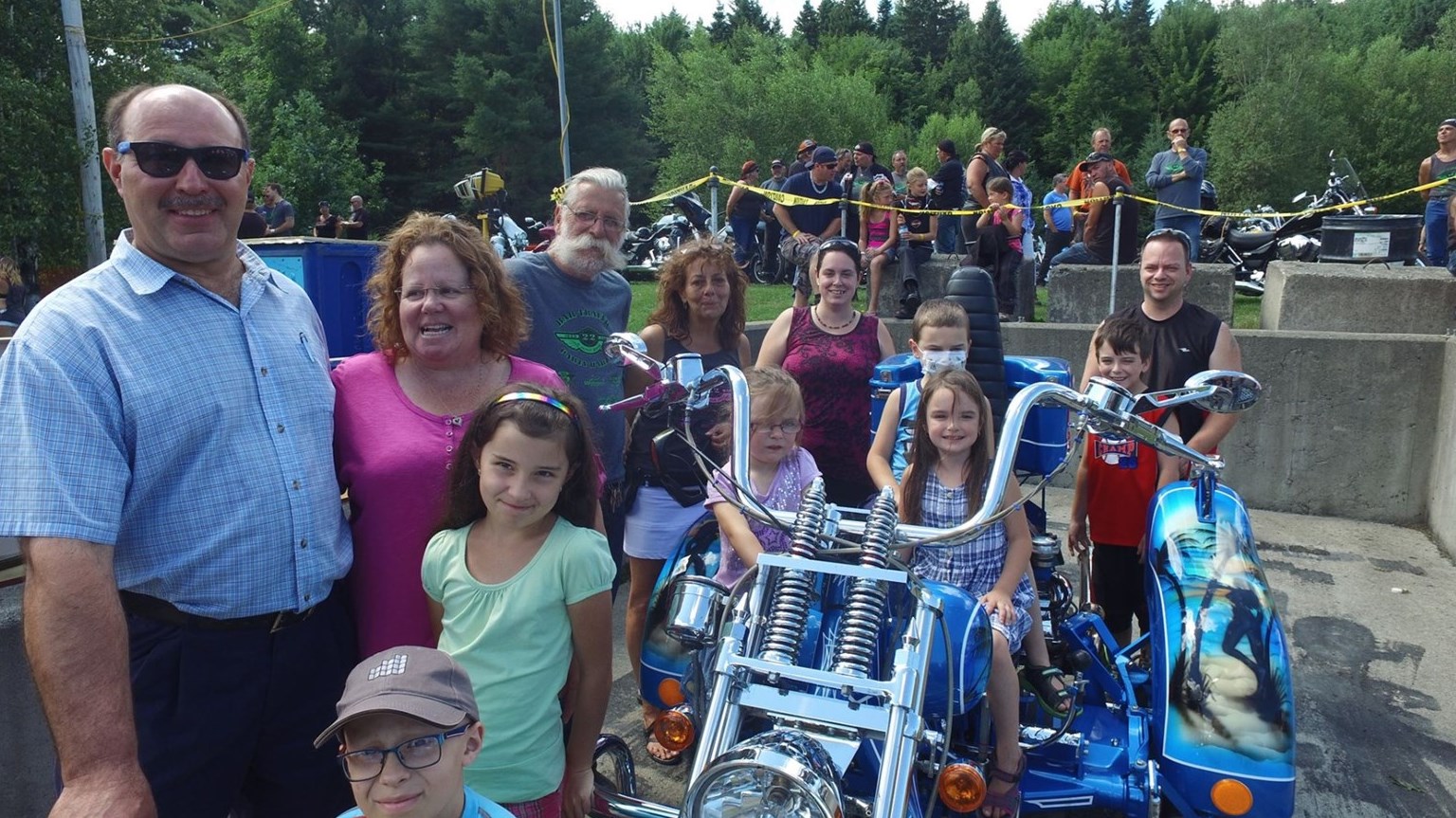 Normand DeLessard présente des images de la 22e édition du Party Harley