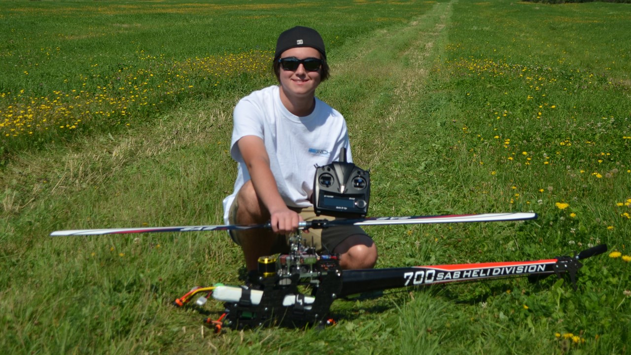 Kevin Saint-Cyr, 15 ans de Kingsey Falls, a terminé au cinquième rang lors d'une compétition internationale d’aéromodélisme qui a eu lieu à Champaign en Illiois.