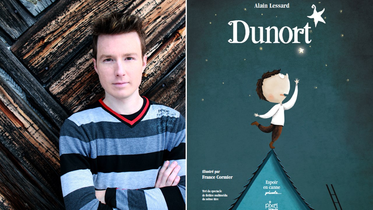 Alain Lessard lance son livre « Dunort » au Baril Grill de Saint-Georges