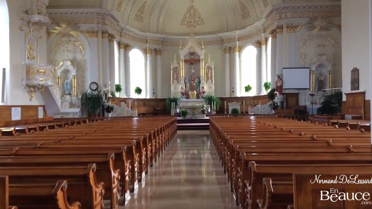 Normand DeLessard présente l'église de Saint-Bernard
