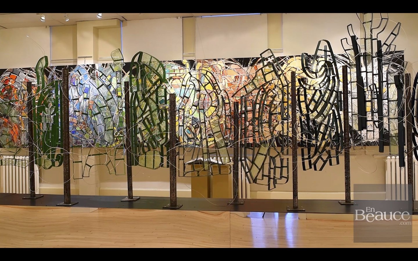 Rencontre avec l'artiste Gilles Pedneault au Centre Marie-Fitzbach