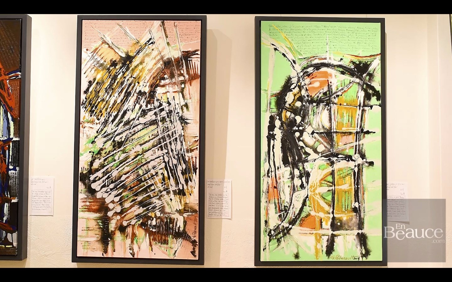 Rencontre avec l'artiste Gilles Pedneault au Centre Marie-Fitzbach