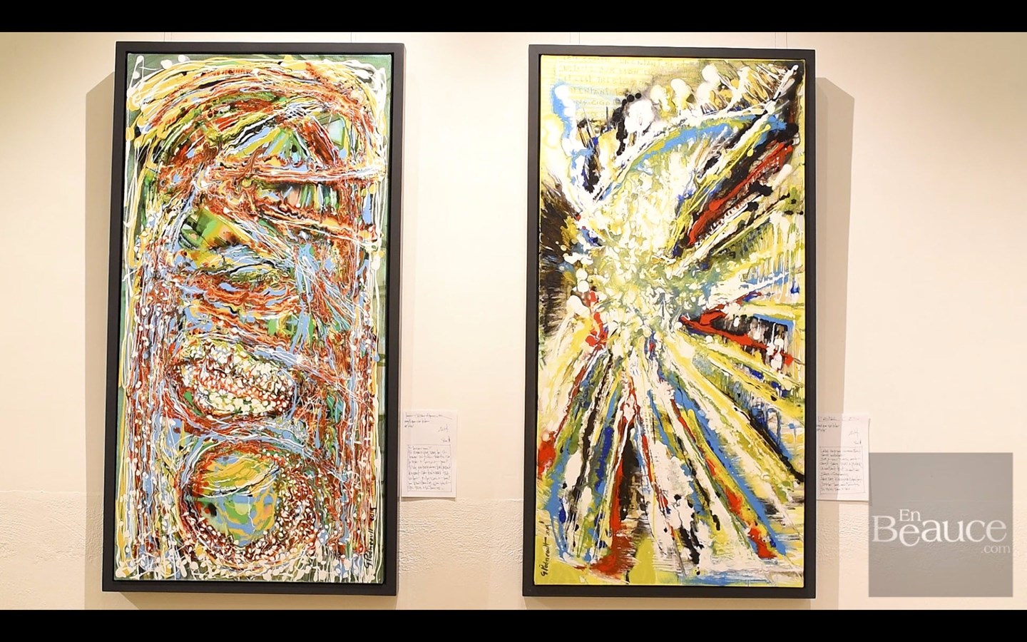 Rencontre avec l'artiste Gilles Pedneault au Centre Marie-Fitzbach