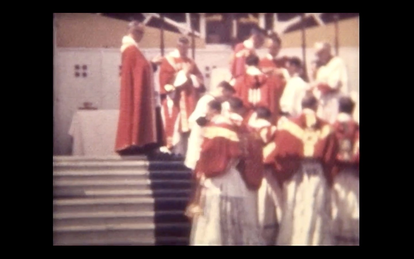 Normand DeLessard présente des images du Congrès Eucharistique de Beauceville en 1962.