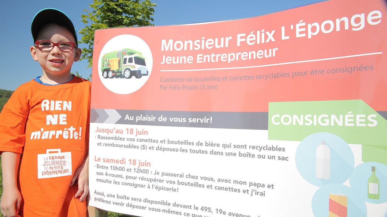 L'an dernier, EnBeauce.com s'était entretenu avec Félix Poulin, un jeune Beaucevillois de cinq ans qui avait participé à l'événement l'an dernier. 
