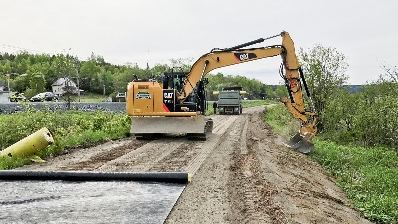 État des travaux de la piste cyclable sur le territoire de la MRC Robert-Cliche