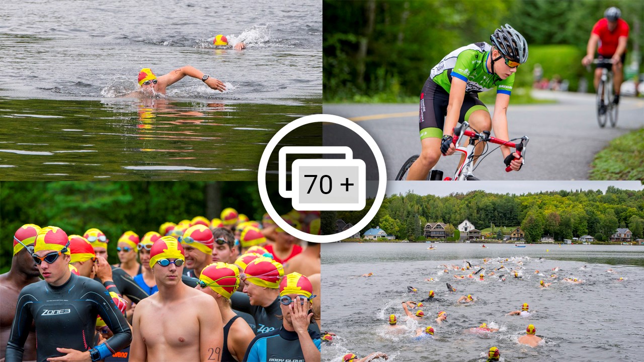 De 9 à 69 ans, de Saint-Georges à Sept-Îles, 172 triathlètes à l’assaut du Lac-Poulin