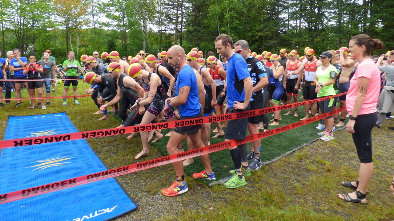 Triathlon du Lac-Poulin : près de 23 000 $ pour la Fondation Santé Beauce-Etchemin