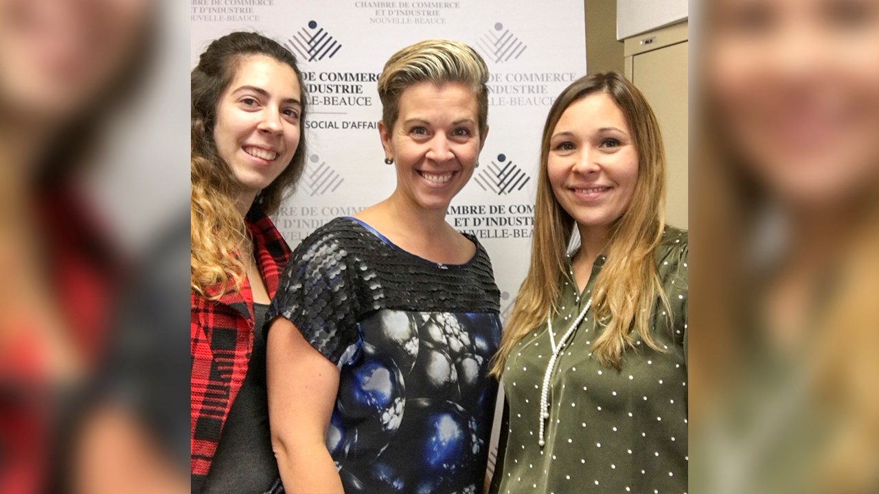 L'équipe de la Chambre de commerce et d'industrie de la Nouvelle-Beauce s'agrandit
