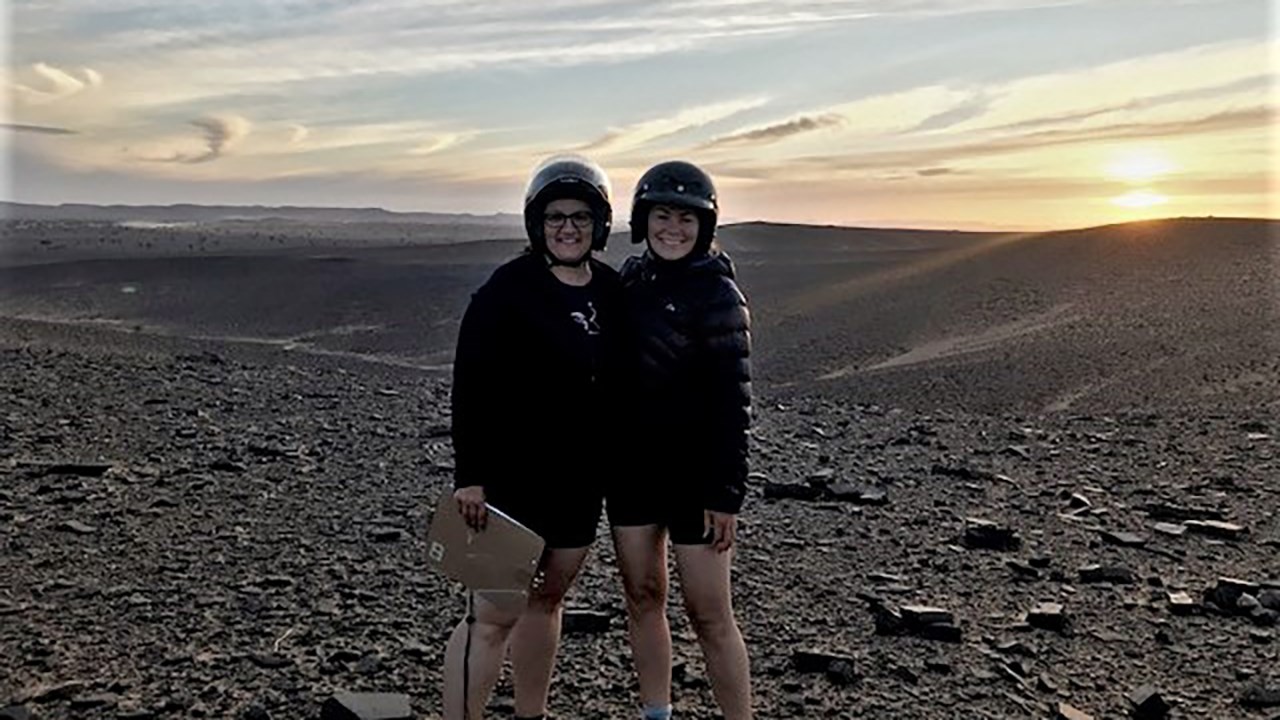 Les Roses de la Beauce au coeur du désert du Maroc