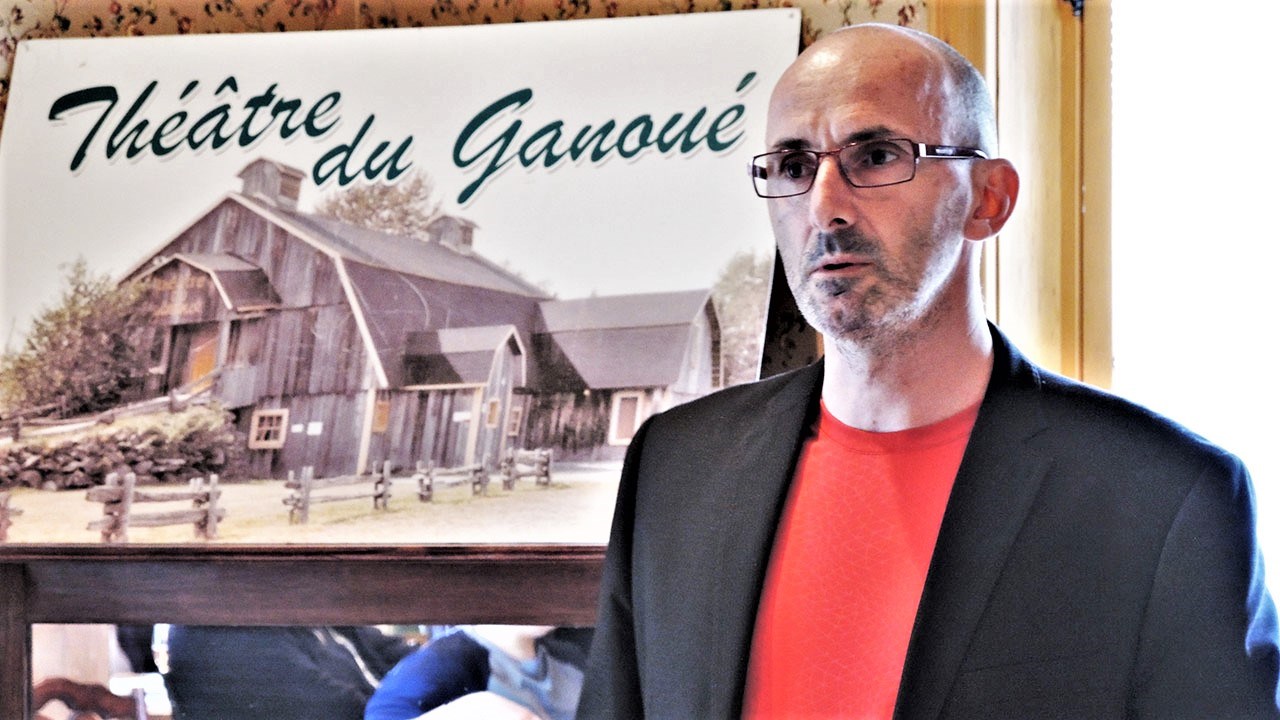 Pierre Boucher, de la troupe Les Amuses-Gueules, qui présentera la pièce « Semi-autonome ».