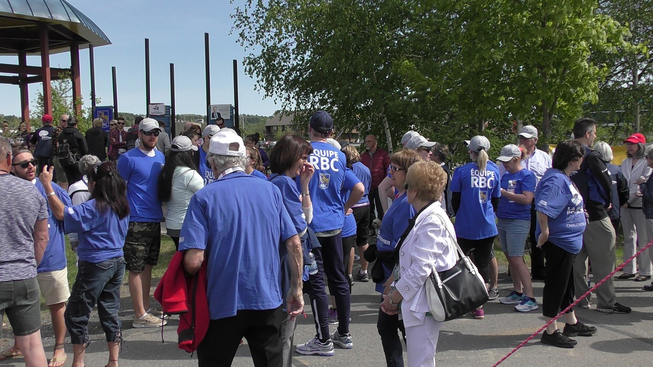 Normand DeLessard présente la 11e Marche pour Alzheimer