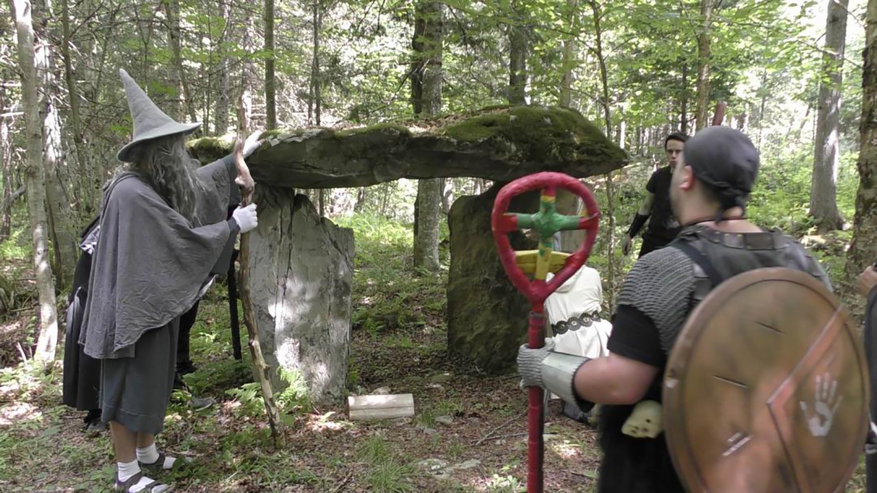 Normand DeLessard présente la Terre des Menhirs à St-Victor