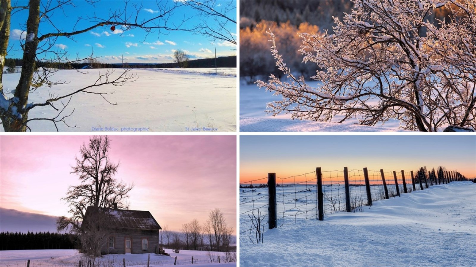 Envoyez-nous votre plus belle photo hivernale de la Beauce