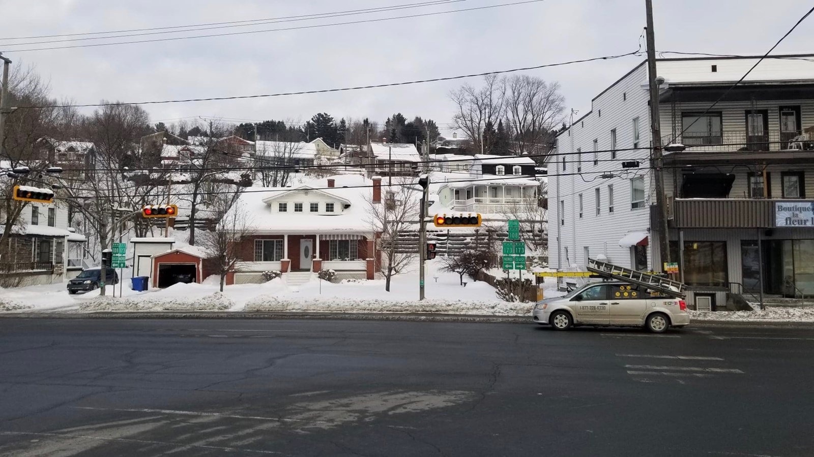 Une intersection dangereuse à Beauceville