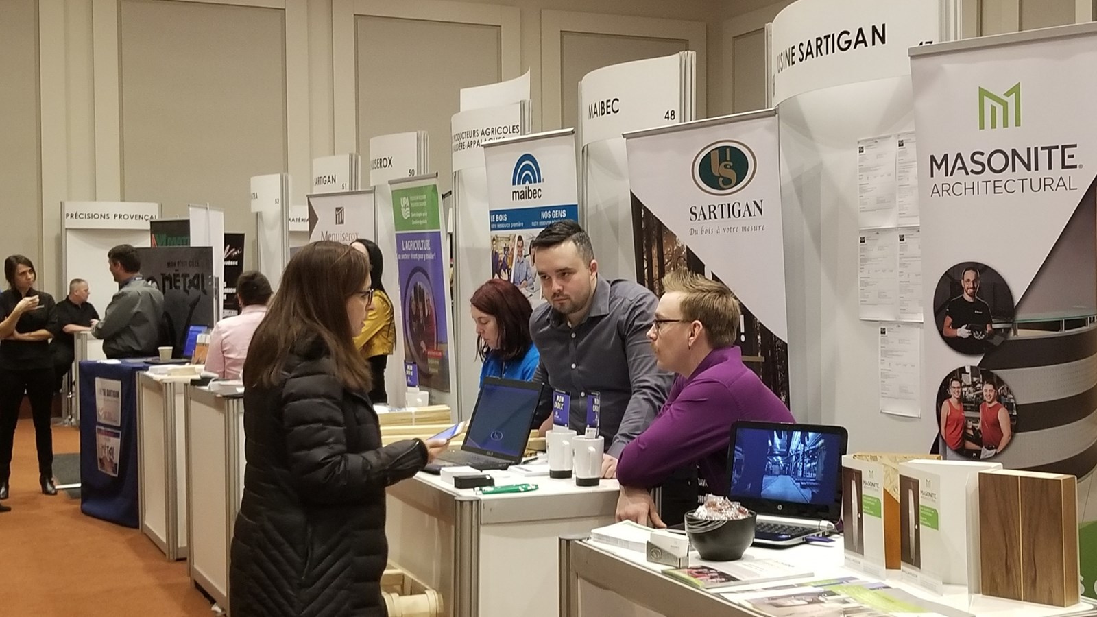 Plus d'entreprises à la Foire d'Emploi de Beauce-Etchemins