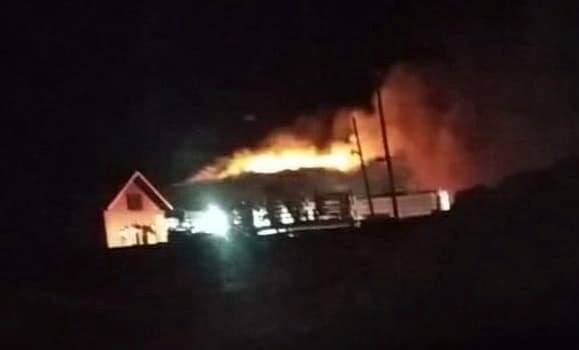 Un incendie majeur à Saint-Gédéon