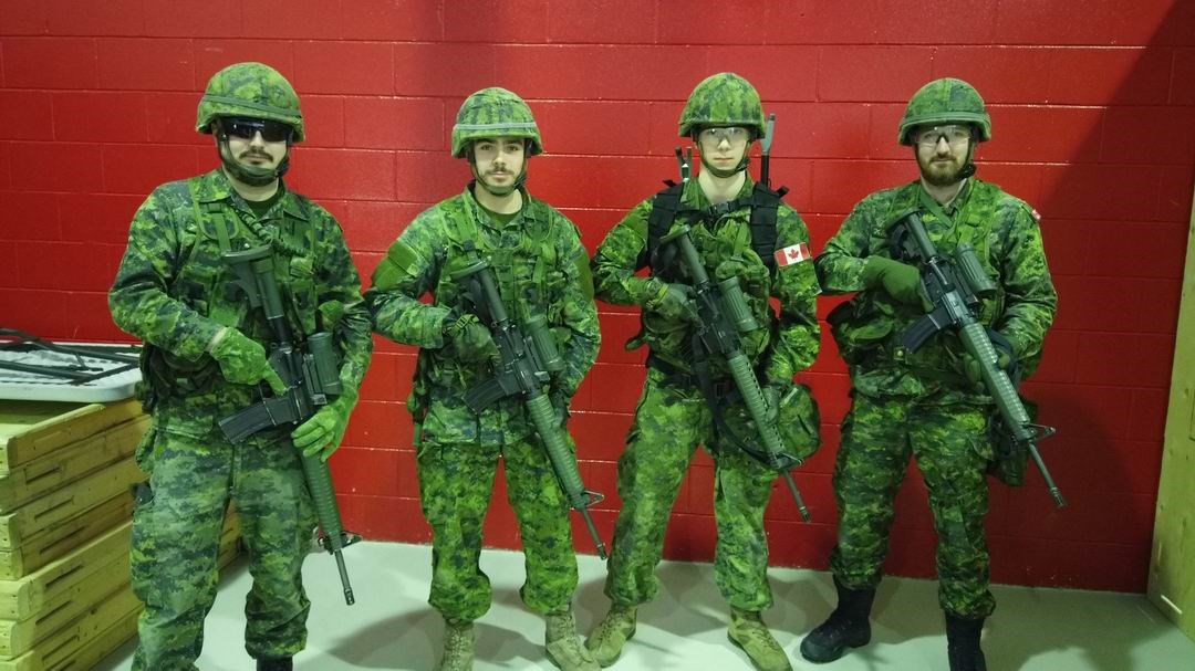 Normand DeLessard présente les portes ouvertes au manège militaire de Beauceville 2019