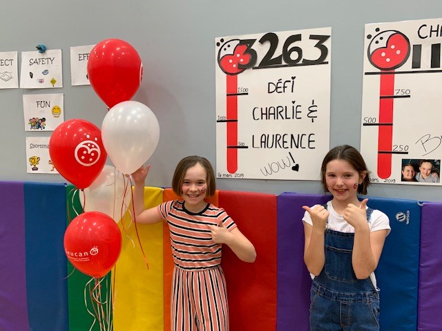 Deux élèves de l'école Vision Beauce relèvent le Défi coupe couettes Leucan