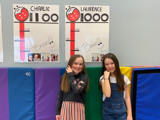 Deux élèves de l'école Vision Beauce relèvent le Défi coupe couettes Leucan