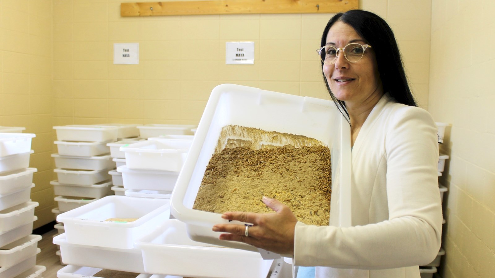 Cynthia Faucher a lancé son entreprise il y a deux ans.