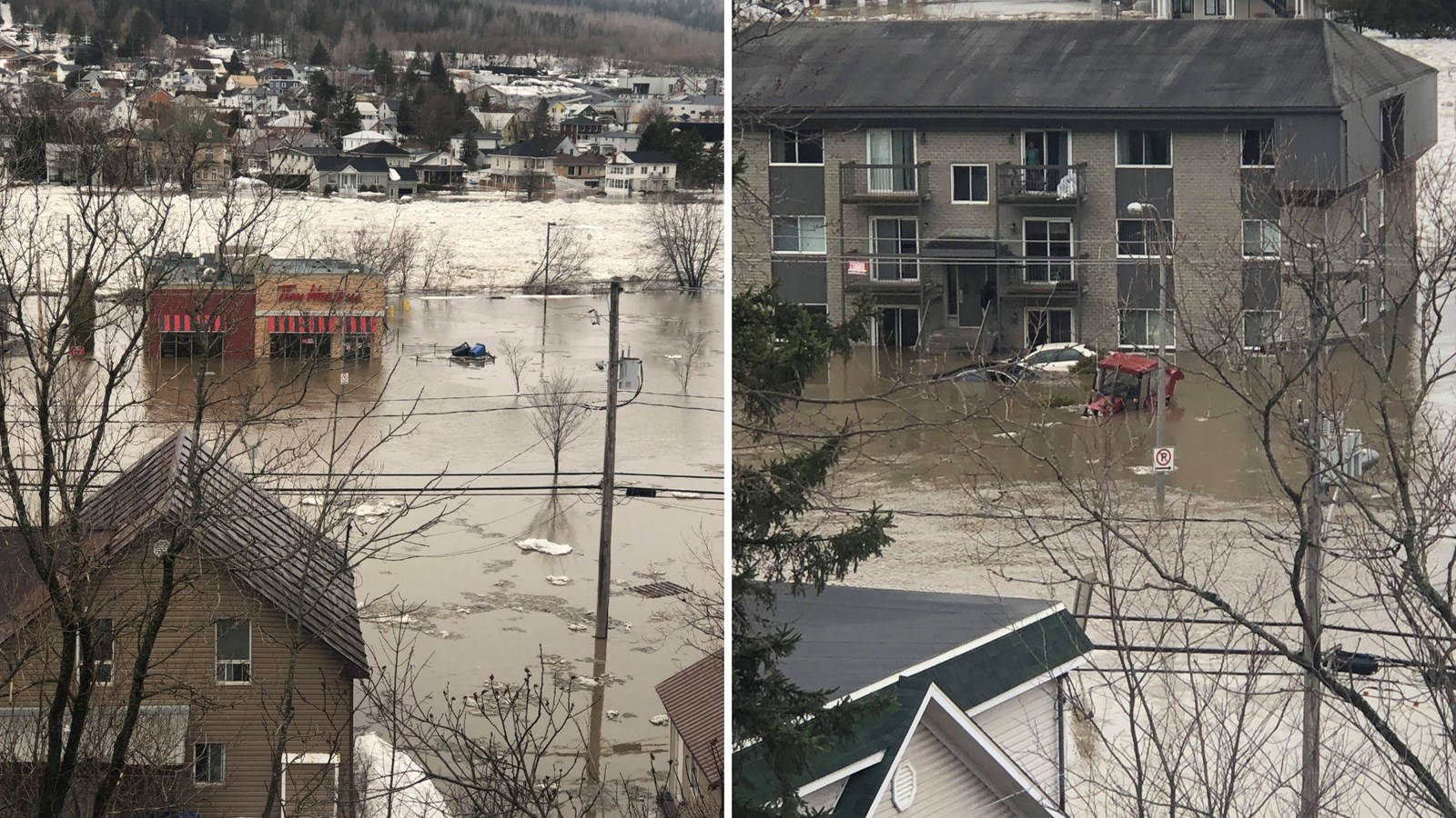 Inondations à Beauceville du 16 avril 