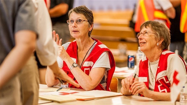 Seconde rencontre pour l'aide financière directe de la Croix-Rouge à Beauceville