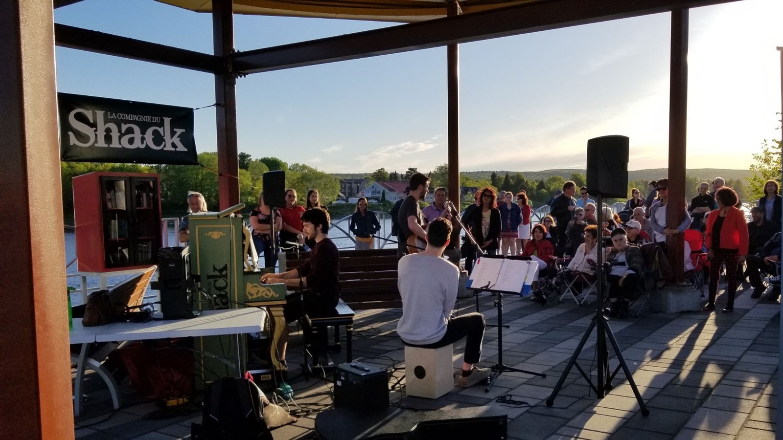 Lancement du piano urbain St-Georges, un moyen de vivre le présent