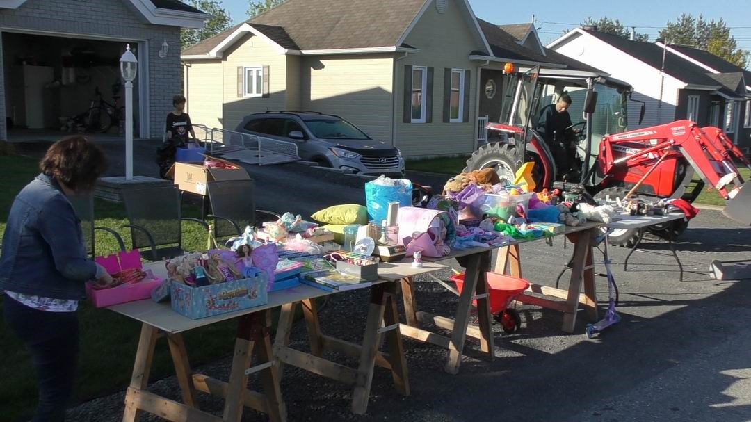 Normand DeLessard présente la vente de garage 2019 de Saint-Simon et de Notre-Dame-des-Pins