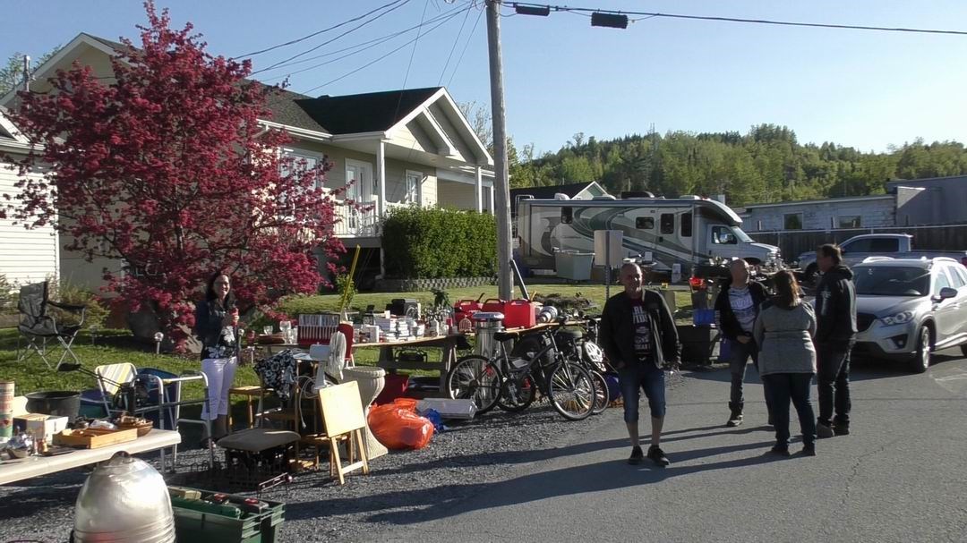 Normand DeLessard présente la vente de garage 2019 de Saint-Simon et de Notre-Dame-des-Pins