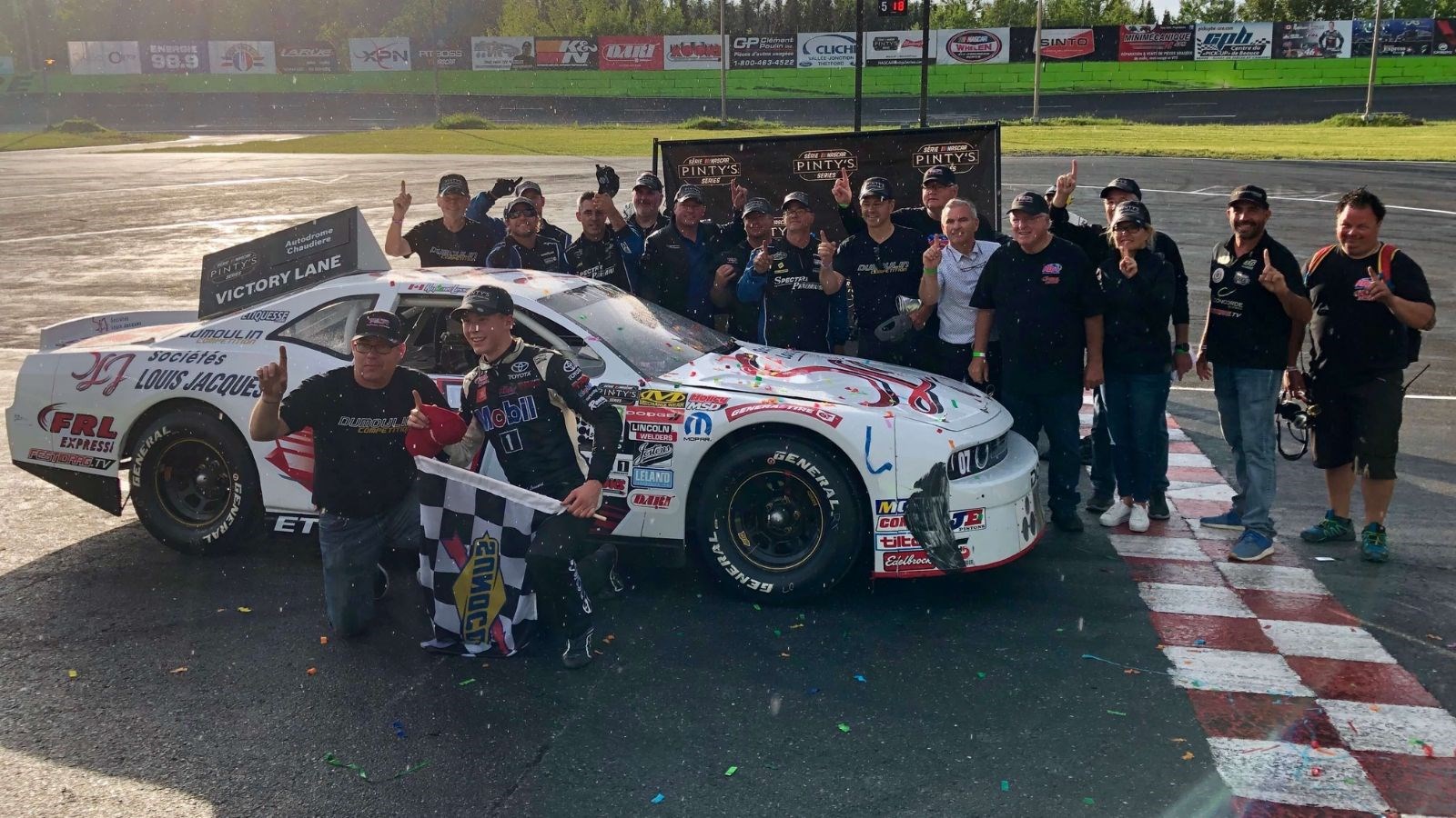 Un doublé pour Raphaël Lessard à l’Autodrome Chaudière