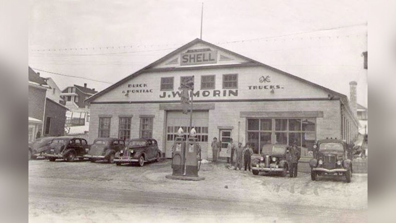 LE GARAGE J. W. MORIN DE LA DEUXIÈME AVENUE