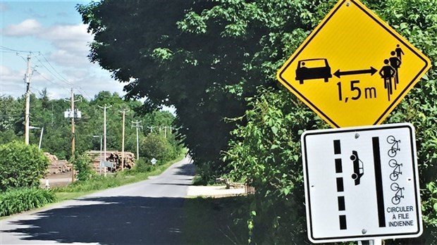 Le partage de la route est l'affaire de tous.