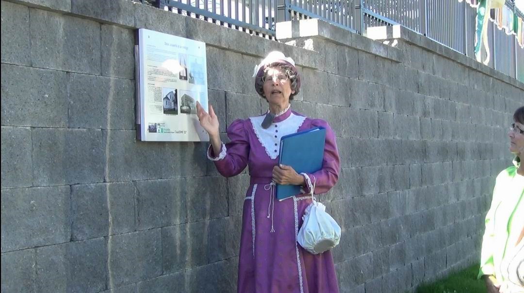 Normand DeLessard présente le patrimoine de Saint-Prosper
