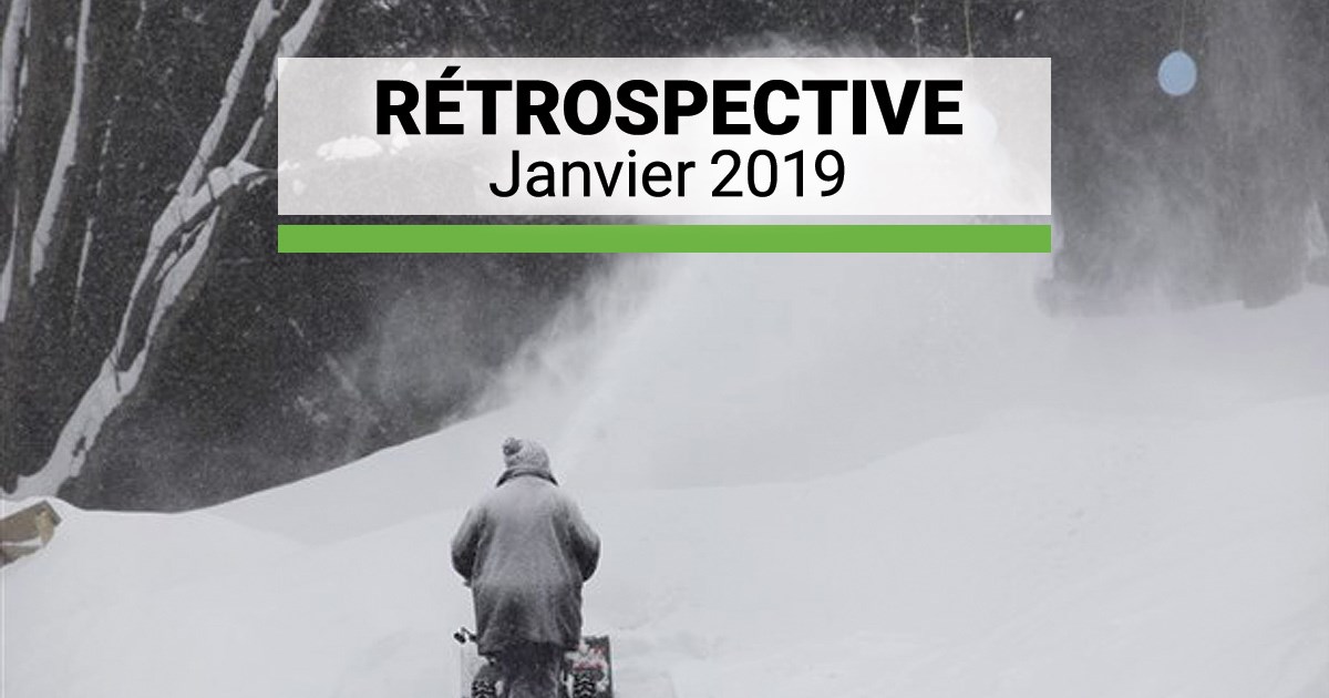 Le mois de janvier a été synonyme de météo capricieuse.