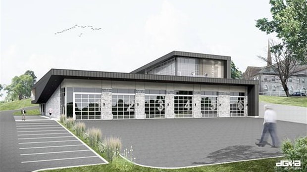 Plan de la future caserne de Saint-Georges