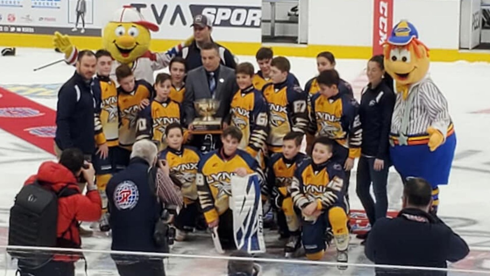 Les Lynx s'inclinent en finale du Tournoi Pee Wee de Québec