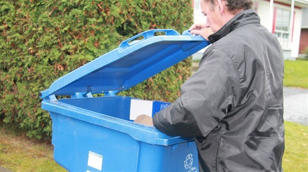 Est-ce que le contenu de votre bac bleu est vraiment tout recyclé