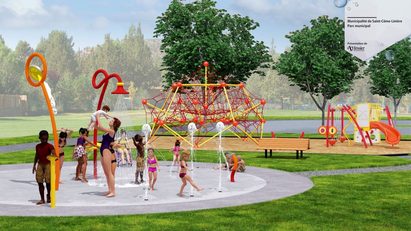 Saint-Côme cherche un nom pour son futur parc de jeux d'eau