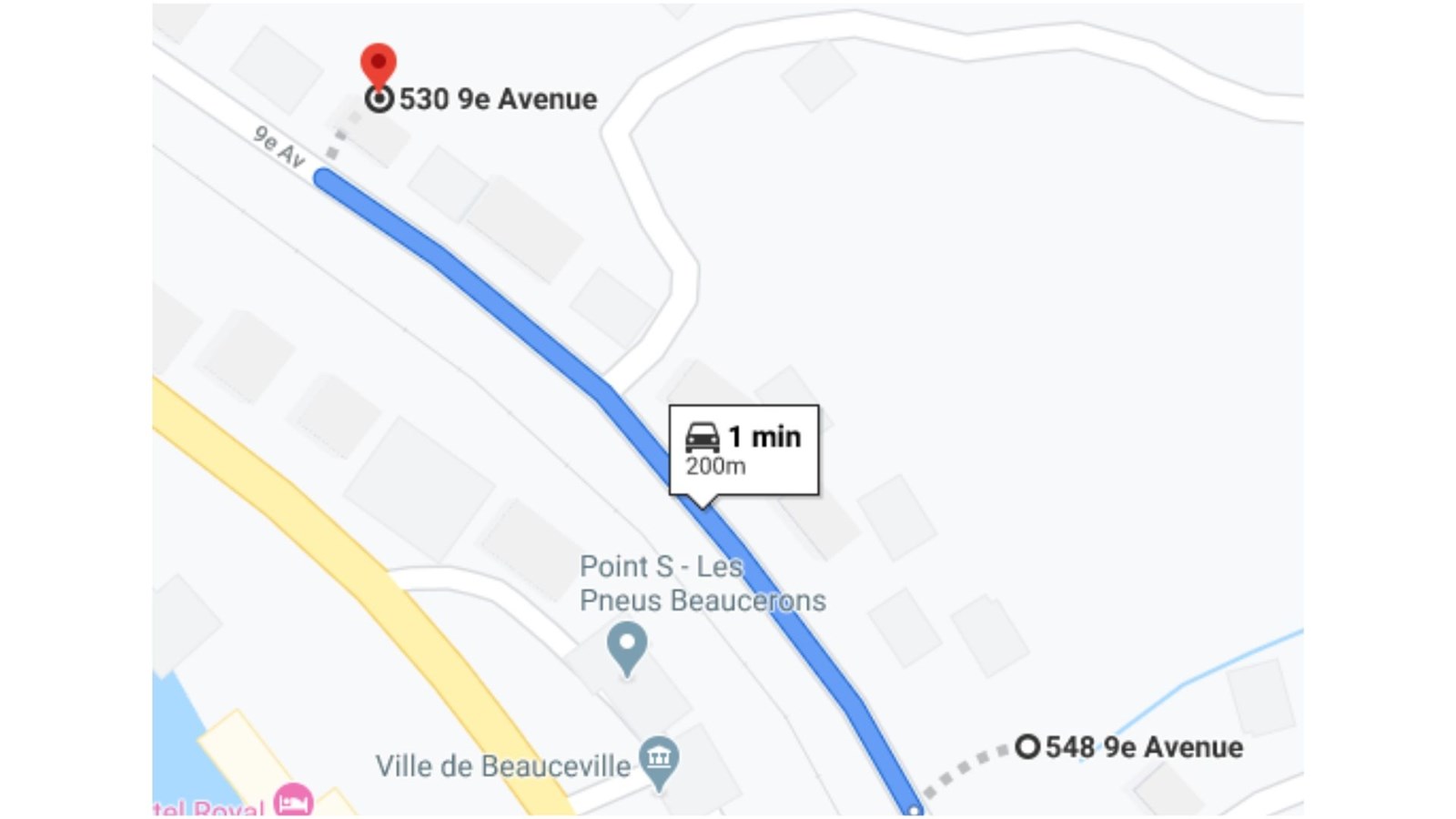 Fermeture pour trois semaines d’une section de la 9e Avenue