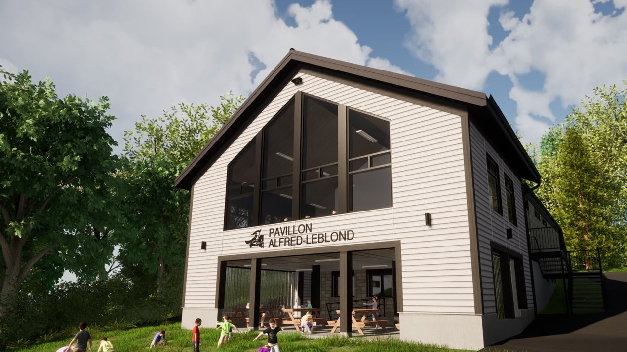 Le pavillon Alfred-Leblond du parc des Sept-Chutes sera prêt en hiver 2021