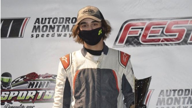 Alexandre Tardif obtient une 3e place à l'autodrome de Montmagny